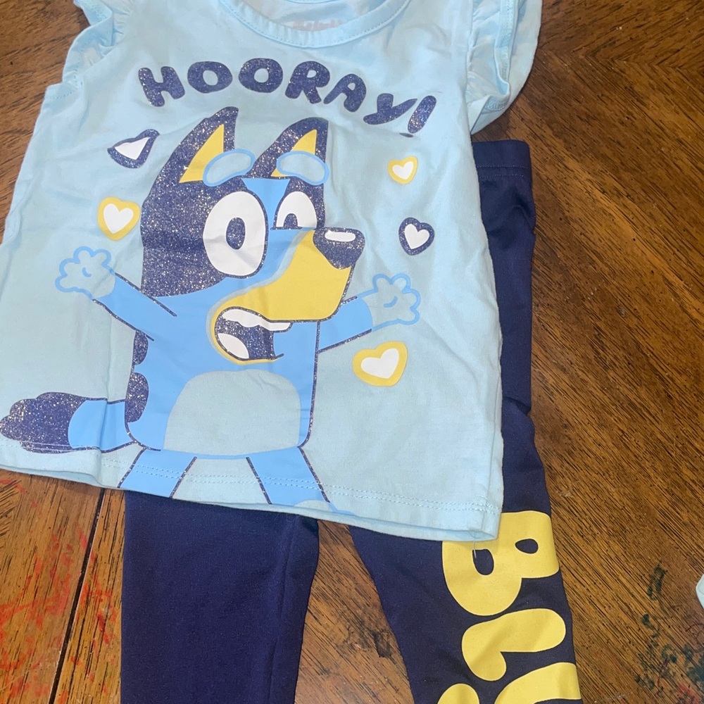 Blue outfit